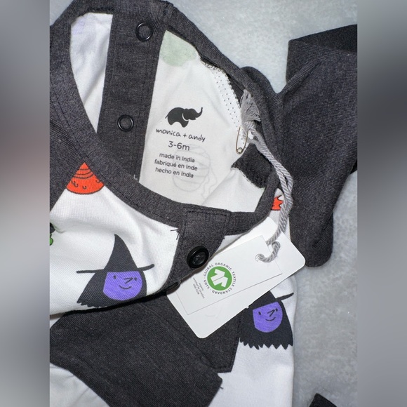 NWT Monica + Andy Holiday Romper - Picture 3 of 4